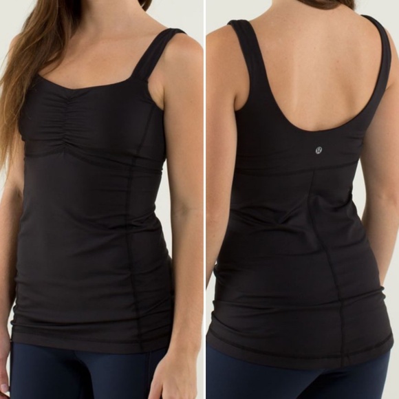 Lululemon NWOT Aria Tank II Black (8) - Picture 1 of 16